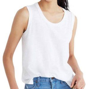 Madewell Cotton Crewneck Muscle Tank - Small